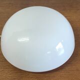 Opaline globe wall light 20 cm - 50s/60s