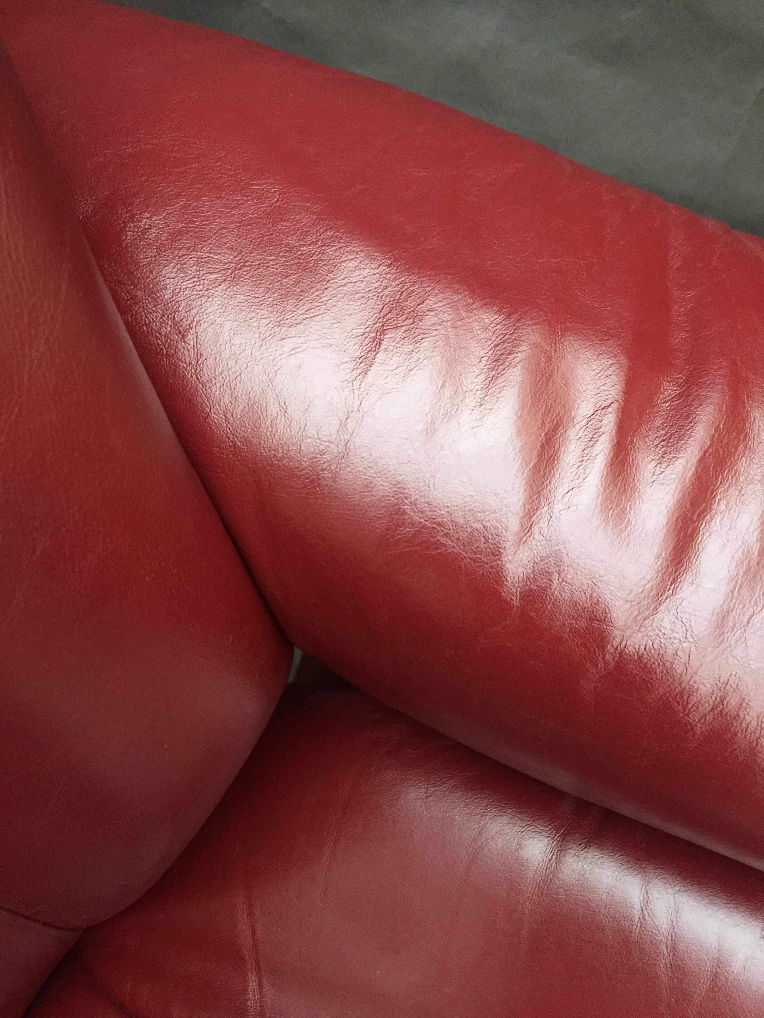 Scandinavian reclining relax armchair in Anderssons leather