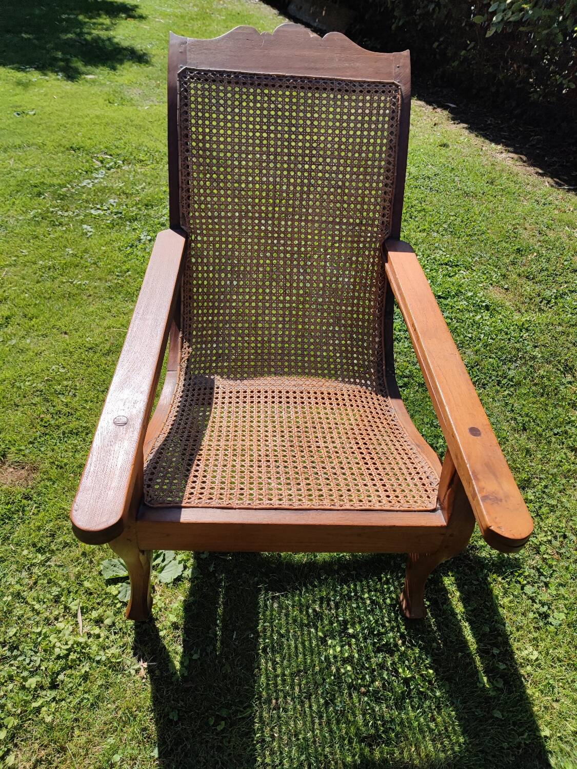 Colonial armchair from Bali, or the plantation chair