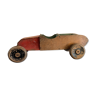 Old painted wooden car