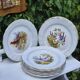 Bird dessert plates