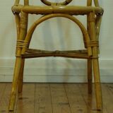 2 chaises rotin
