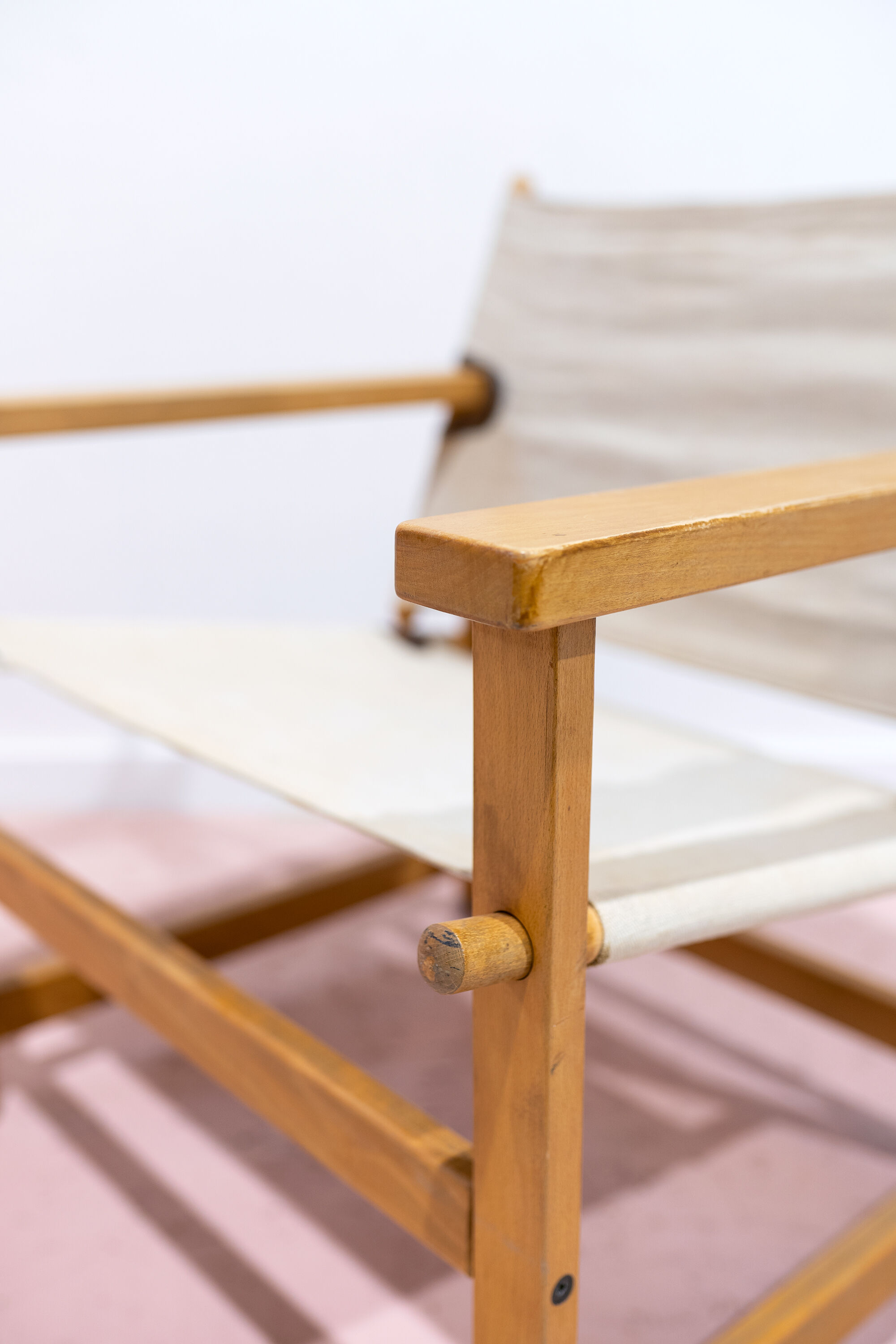 Danish safari chair by Hyllinge Møbler