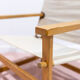 Danish safari chair by Hyllinge Møbler