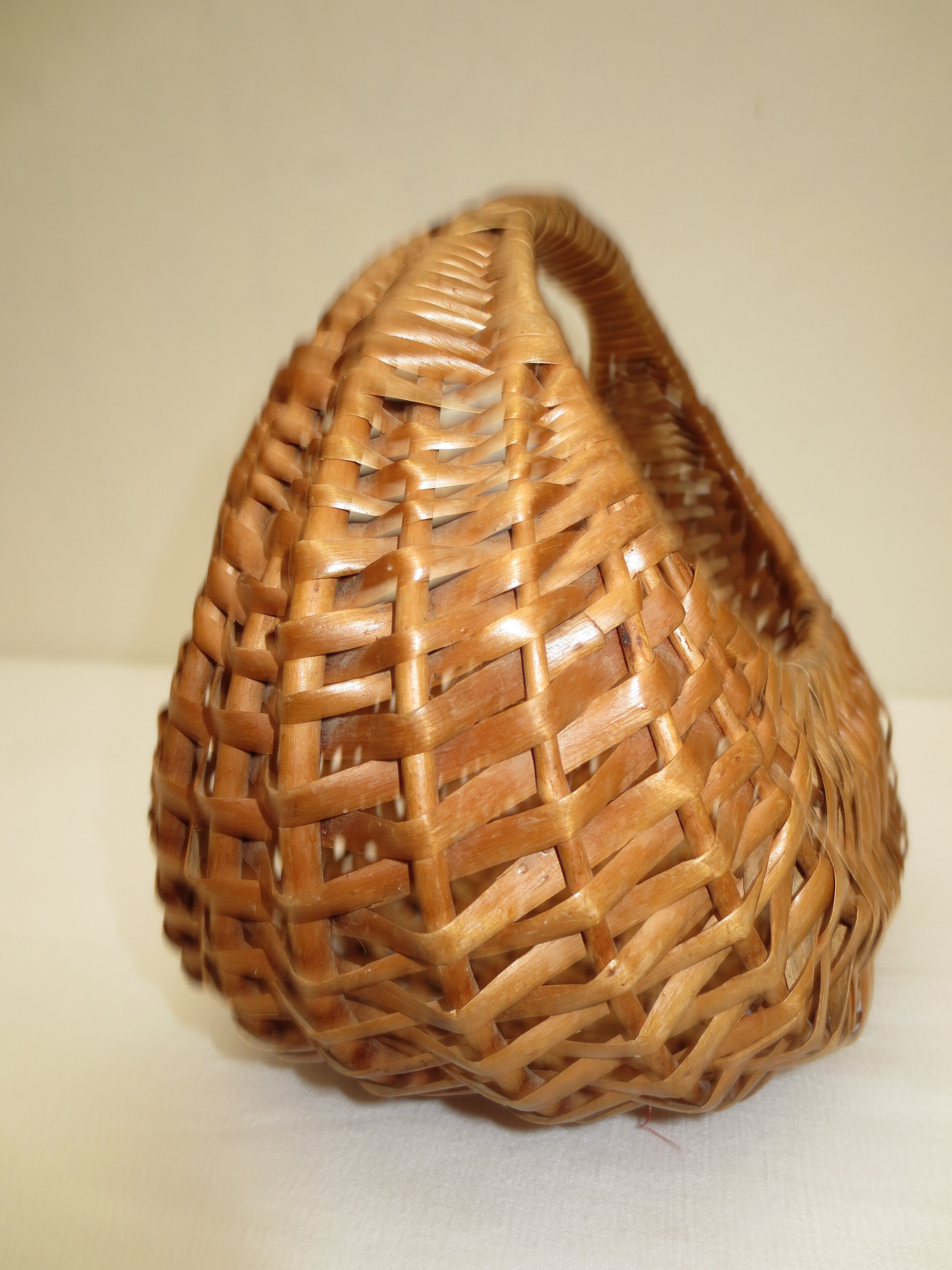 Vintage wicker basket for children