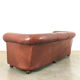 Vintage leather 3 seater sofa