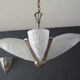 Lustre art deco Val saint Lambert