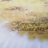 Plat porcelaine giraud