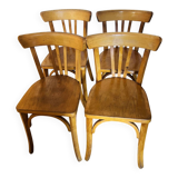 4 chaises bistrot vintage