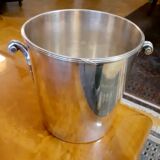 Silver-plated champagne bucket Ercuis Paris.
