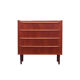 Teak chest of drawers, Danish design, 1970s, made in Denmark