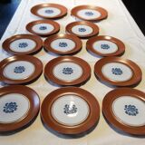 2 Flat plates and 11 for dessert Villeroy and Bosch Chekiang