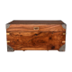Navy in time camphor trunk late XIXth