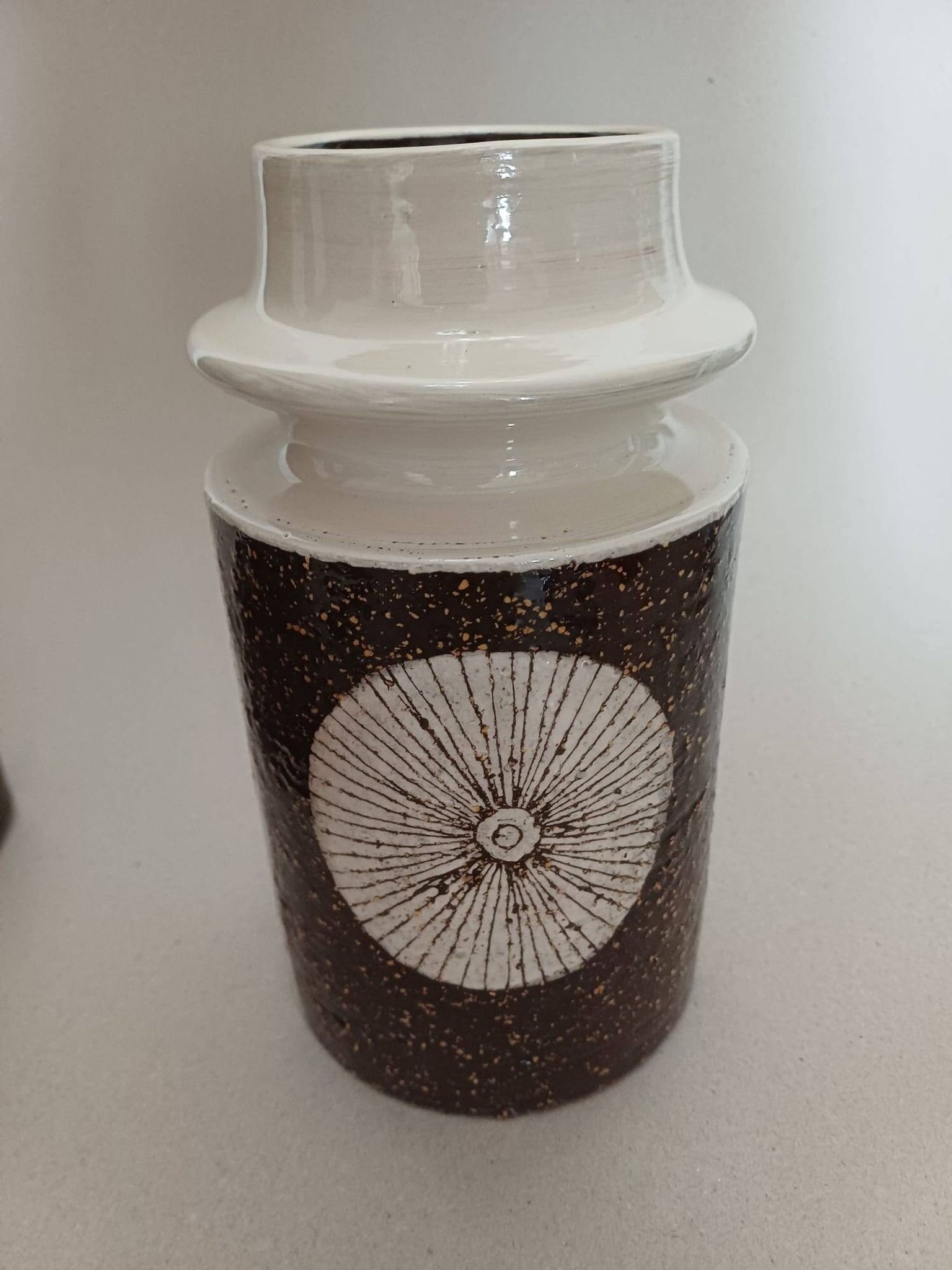 Mari Simmulson Ceramic Vase "Aster" for Uppsala-Ekeby, Sweden, 1960s