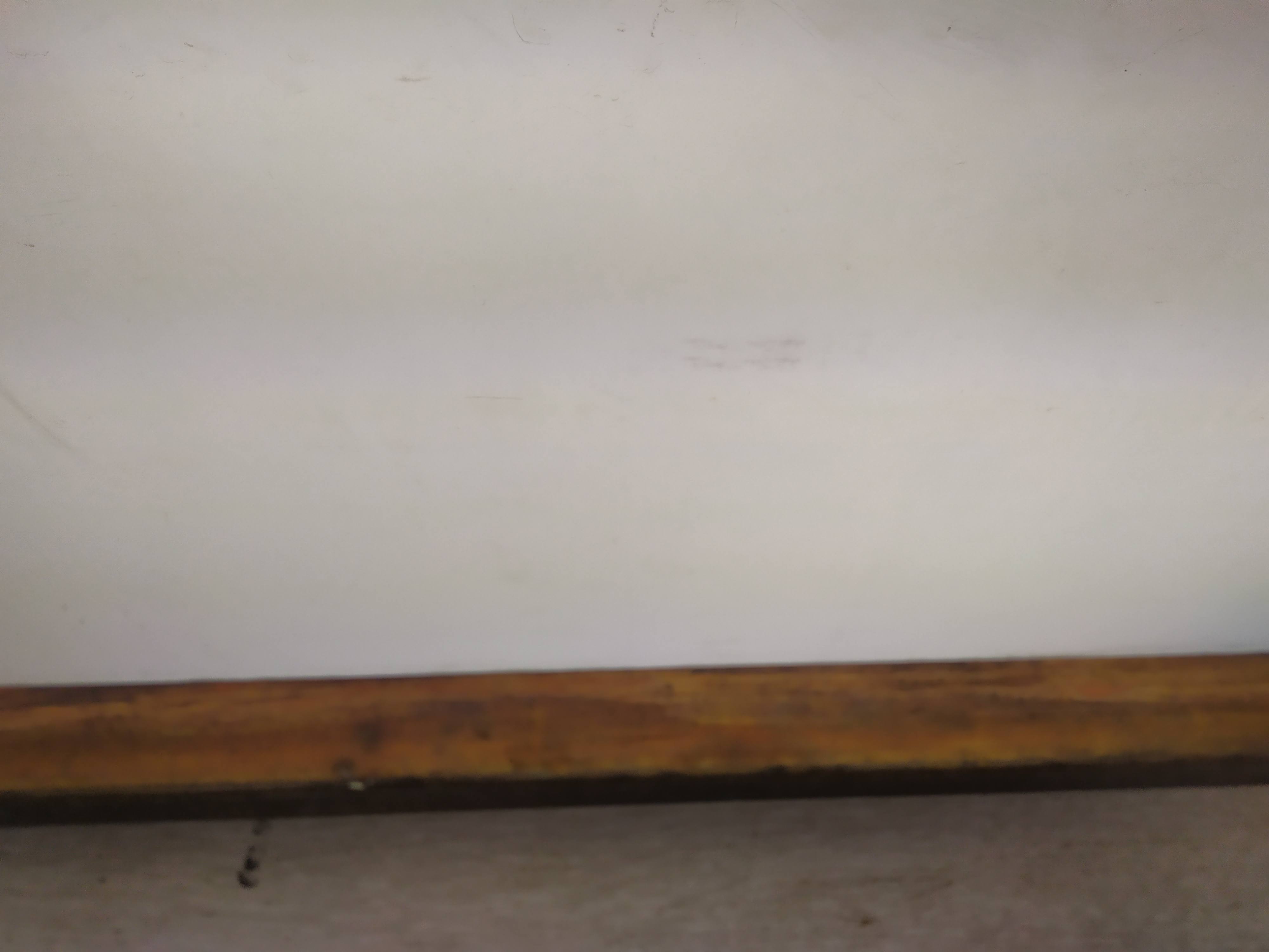 Brass art deco mirror