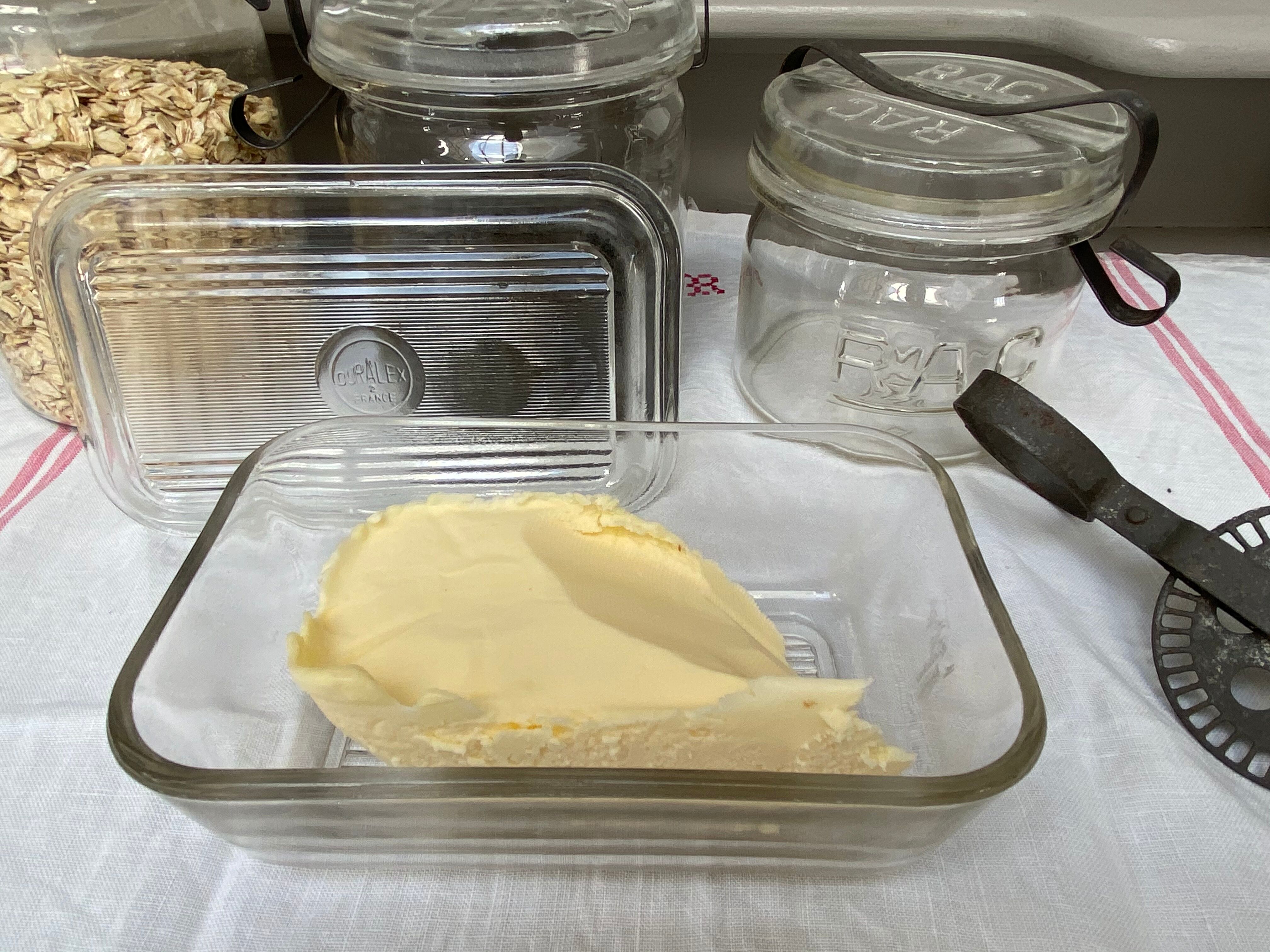 Duralex glass butter