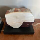 Pair of luxury art deco marble bookends