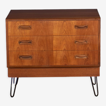Fresco chest of drawers hairpin legs by victor wilkins, g-plan 1960