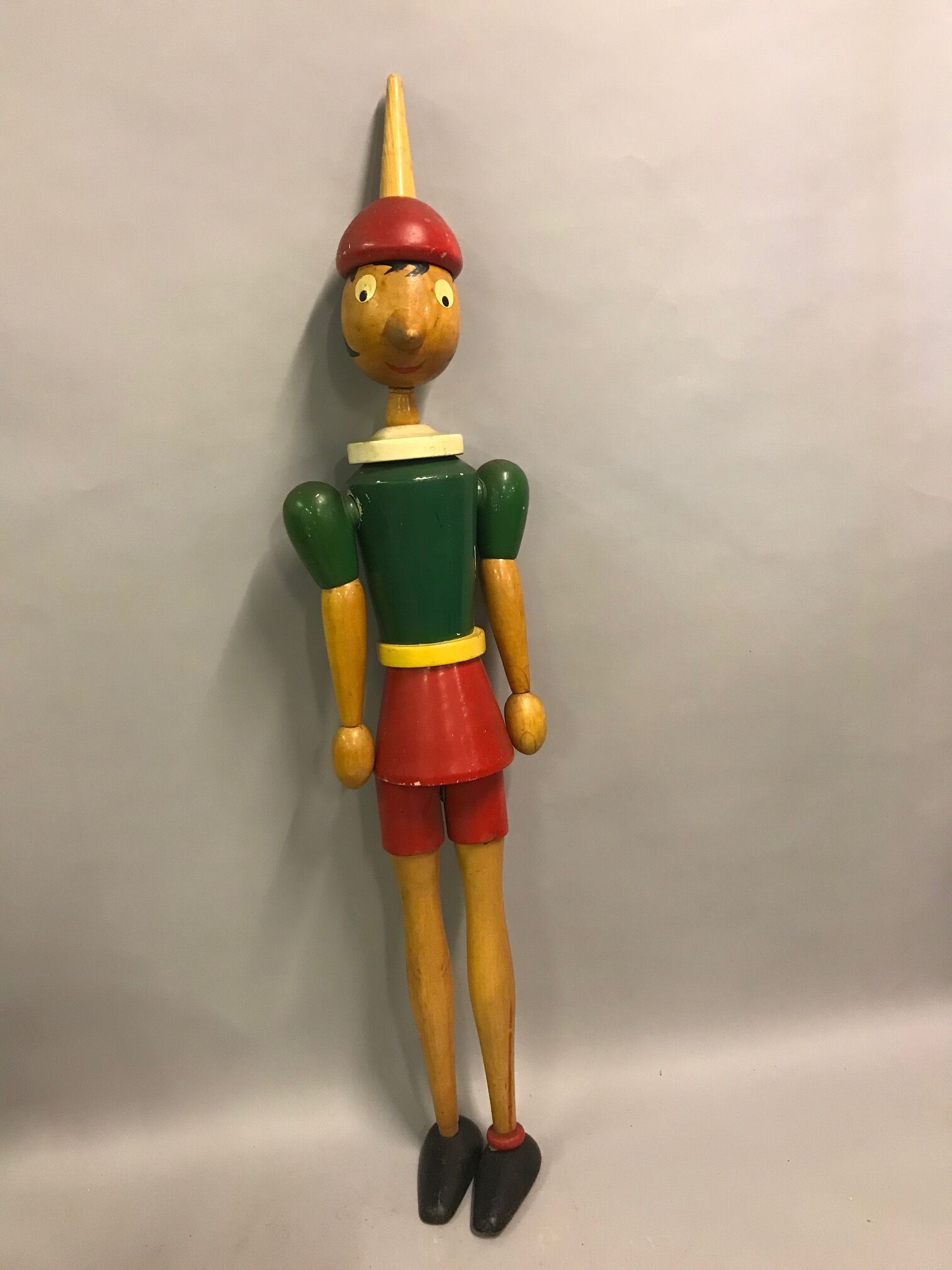 Pinocchio articulé en bois