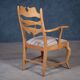 Mid-Century Modern Razorblade Armchair in Oak by Henning Kjærnulf, 1960s