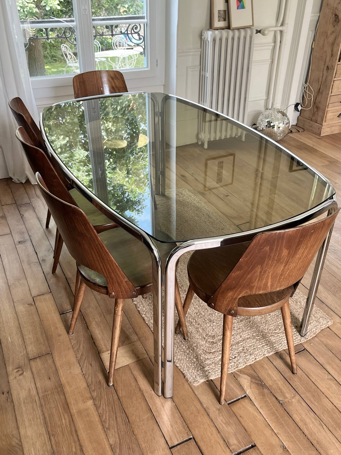 Table italienne vintage années 60