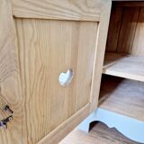 Meuble confiturier pin massif style Alpin