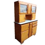 Buffet vintage glass mirror 50s