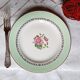 Flat earthenware plates