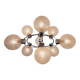 Large Midcentury Galaxy Sputnik Chandelier, Germany, 1970s