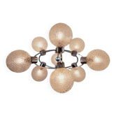 Grand lustre Sputnik Galaxy des années 1970, Allemagne