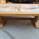 Table basse bois et céramique