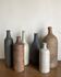 Set of 6 stoneware and terracotta bottles 1900-1930