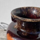 Ceramic vase with glaze 1970