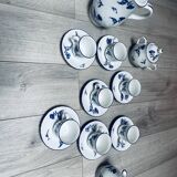 Set café bleu