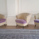 Fauteuil club arc années 50