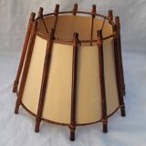 Rattan lampshade