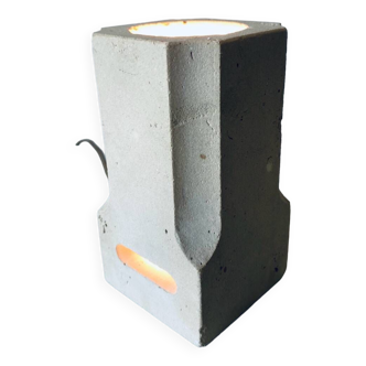 Lampe veilleuse colonne en pierre