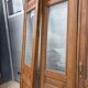 4 solid oak partition doors (high quality)