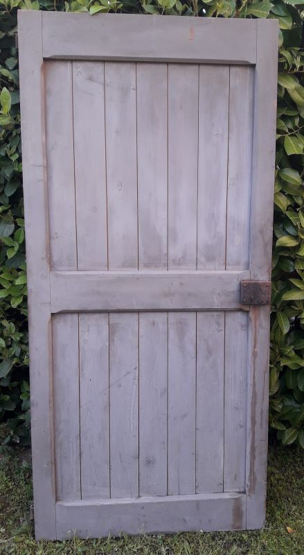 Wooden barn cellar or outbuilding door