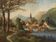 Oil on canvas: lively landscape
