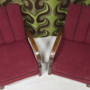 Pair of Art Deco armchairs 1930
