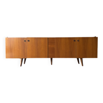 Vintage Scandinavian teak sideboard, 1970.