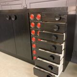 Vintage brutalist high-board 1970s