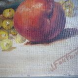 Still Life with Early Twentieth Century Peaches