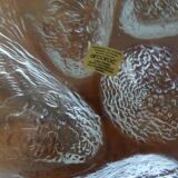 Set of 12 vintage 70s Arcoroc oyster plates