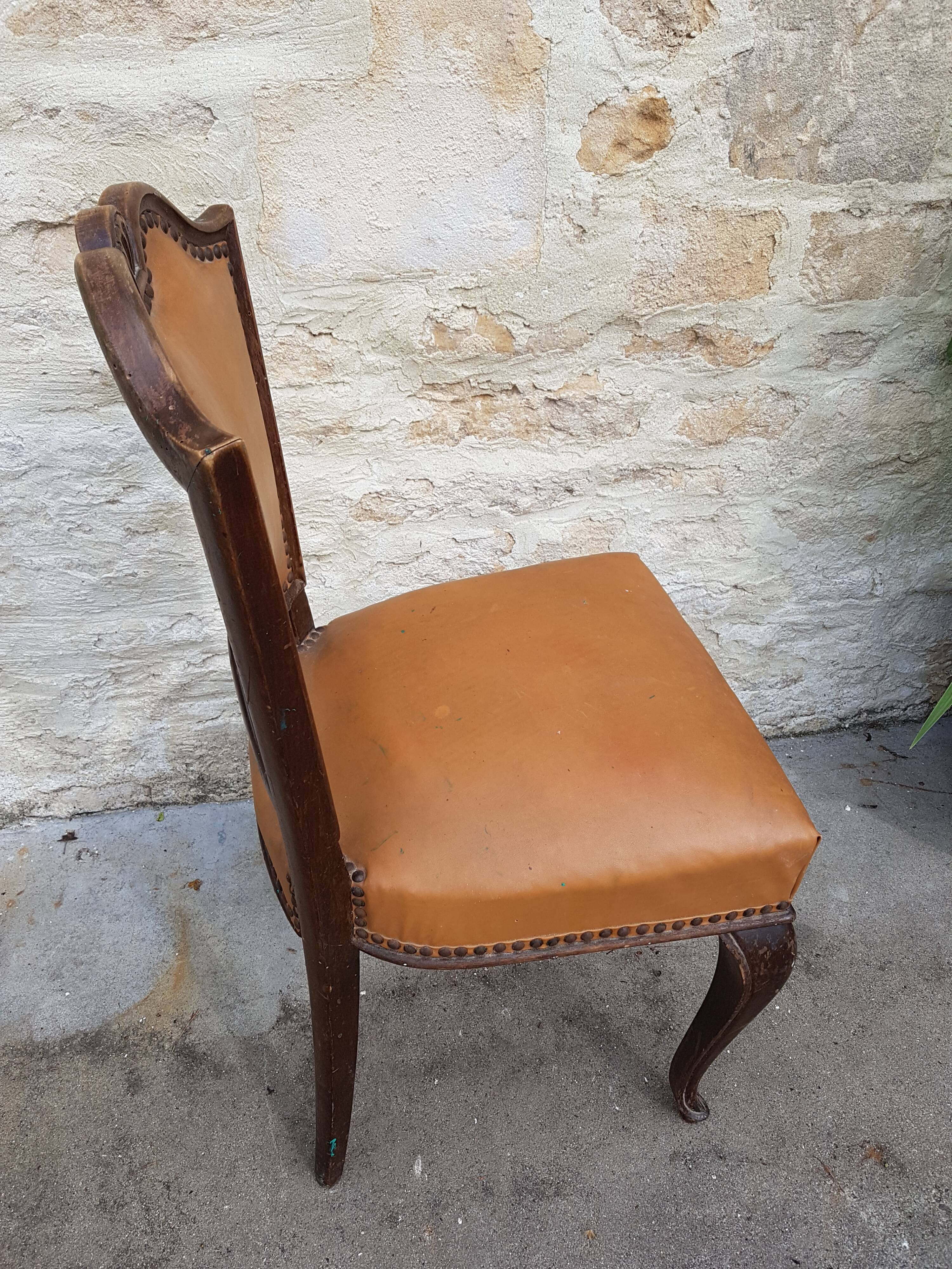 Old vintage Chair in sky