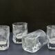Four whisky glasses