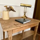 Renovated wooden side table or small desk