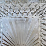 Duralex glass butter dish