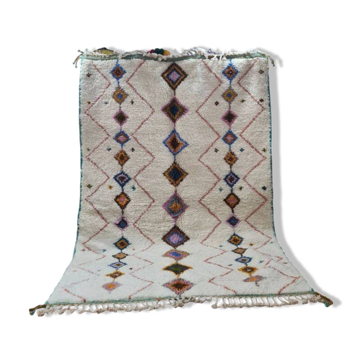 Handmade Beni Ouarain rug 250x150 cm